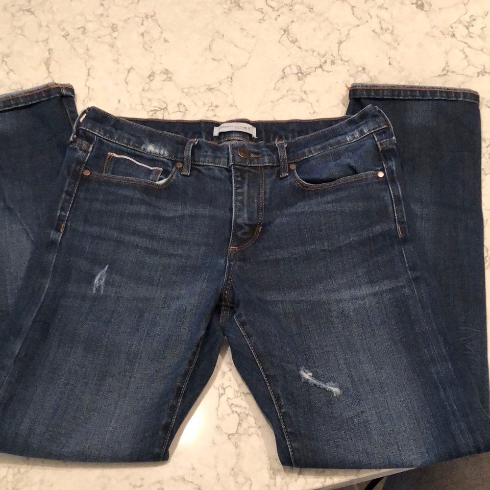 Banana Republic skinny crop jeans